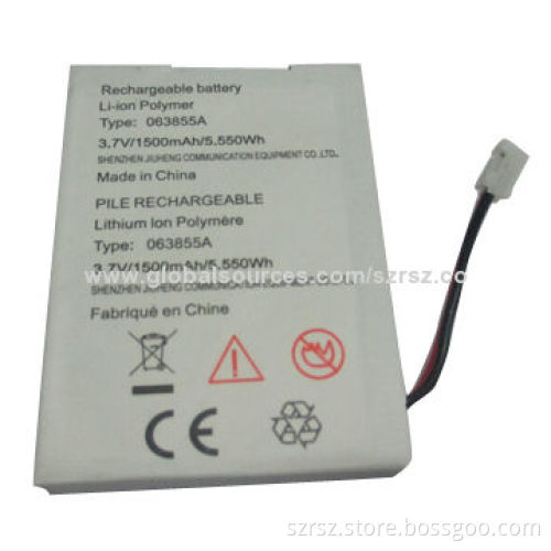 Battery Pack with 3.7V 1500mAh